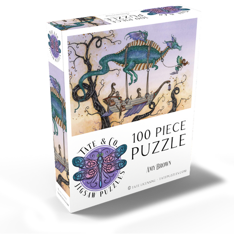 The Voyage Airship - Amy Brown 100 Jigsaw Puzzle box view2