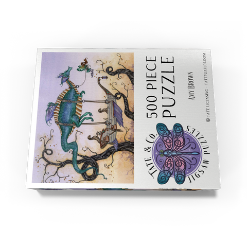 The Voyage Airship - Amy Brown 500 Jigsaw Puzzle box view3