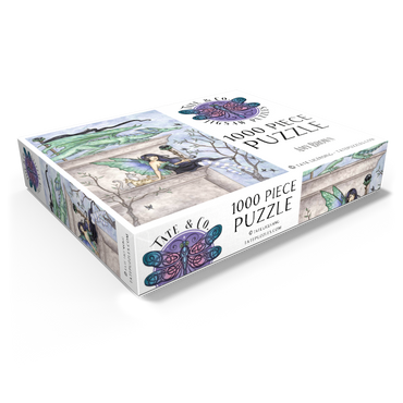 Wind Watchers Dragon - Amy brown 1000 Jigsaw Puzzle box view1