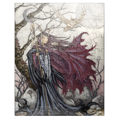 puzzleplate Dark Elf Gothic - Amy Brown 100 Jigsaw Puzzle