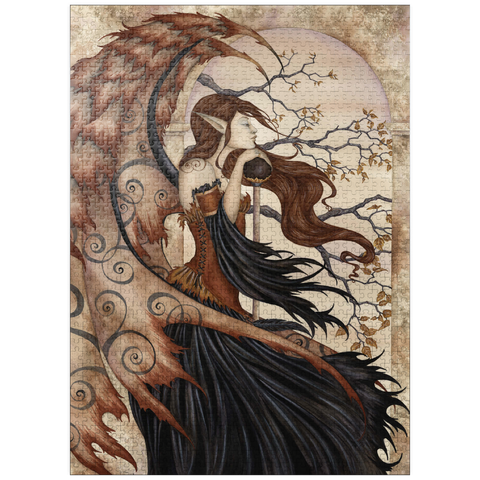 puzzleplate Contemplating Secrets Fairy - Amy Brown 1000 Jigsaw Puzzle