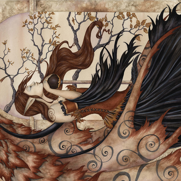 Contemplating Secrets Fairy - Amy Brown 1000 Jigsaw Puzzle 3D Modell