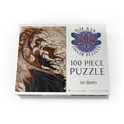 Contemplating Secrets Fairy - Amy Brown 100 Jigsaw Puzzle box view3