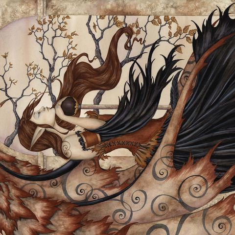 Contemplating Secrets Fairy - Amy Brown 500 Jigsaw Puzzle 3D Modell