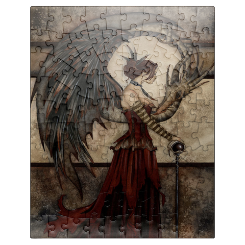 puzzleplate Court Of The Dragon Fairy - Amy Brown 100 Jigsaw Puzzle