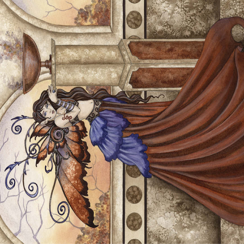 Dawn Blessing Fairy - Amy Brown 100 Jigsaw Puzzle 3D Modell