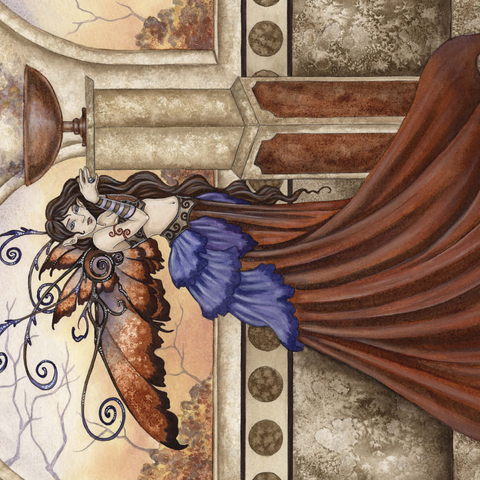 Dawn Blessing Fairy - Amy Brown 500 Jigsaw Puzzle 3D Modell