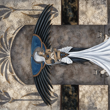 Keeper Of Cats Fairy - Amy Brown 100 Jigsaw Puzzle 3D Modell