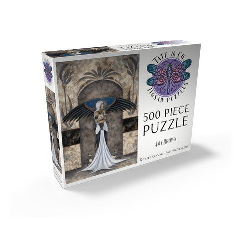 Keeper Of Cats Fairy - Amy Brown 500 Jigsaw Puzzle box view2