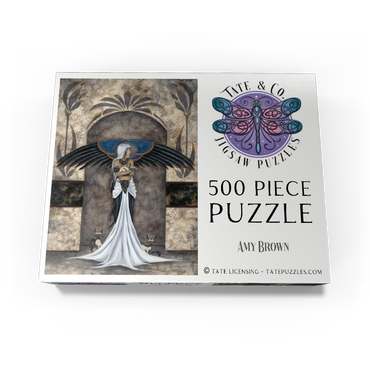 Keeper Of Cats Fairy - Amy Brown 500 Jigsaw Puzzle box view3