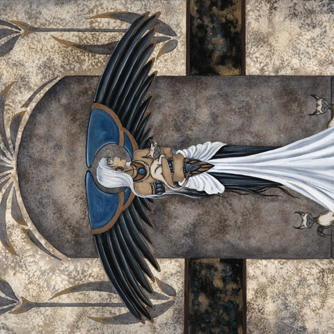 Keeper Of Cats Fairy - Amy Brown 500 Jigsaw Puzzle 3D Modell