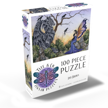 The Stone Guardian Fairy - Amy Brown 100 Jigsaw Puzzle box view2