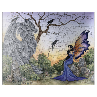 puzzleplate The Stone Guardian Fairy - Amy Brown 100 Jigsaw Puzzle