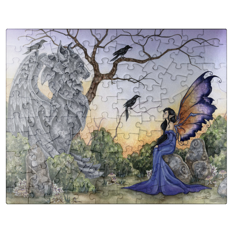 puzzleplate The Stone Guardian Fairy - Amy Brown 100 Jigsaw Puzzle
