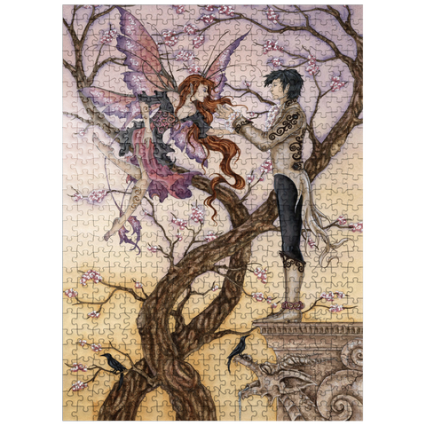 puzzleplate Temptations Romance - Amy Brown 500 Jigsaw Puzzle