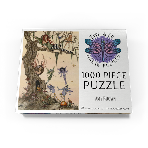 The Dormouses House Warming Party Fairies - Amy Brown 1000 Jigsaw Puzzle box view3