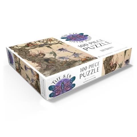 The Dormouses House Warming Party Fairies - Amy Brown 100 Jigsaw Puzzle box view1