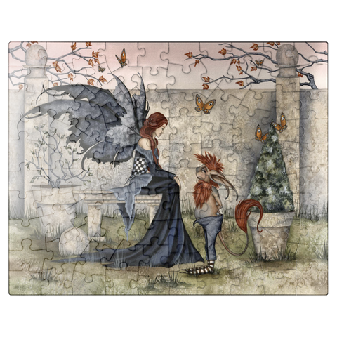 puzzleplate Gossip Fairy - Amy Brown 100 Jigsaw Puzzle
