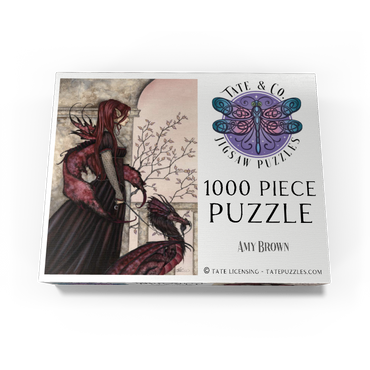 A Faery And Her Pet Dragon - Amy Brown 1000 Jigsaw Puzzle box view3