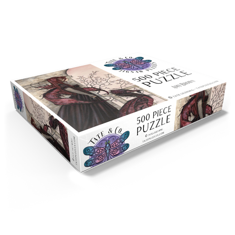 A Faery And Her Pet Dragon - Amy Brown 500 Jigsaw Puzzle box view1