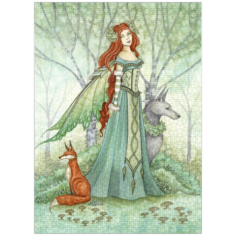 puzzleplate Woodland Guardians Fairy - Amy Brown 1000 Jigsaw Puzzle