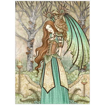 puzzleplate Garden of wisdom Fairy - Amy Brown 1000 Jigsaw Puzzle