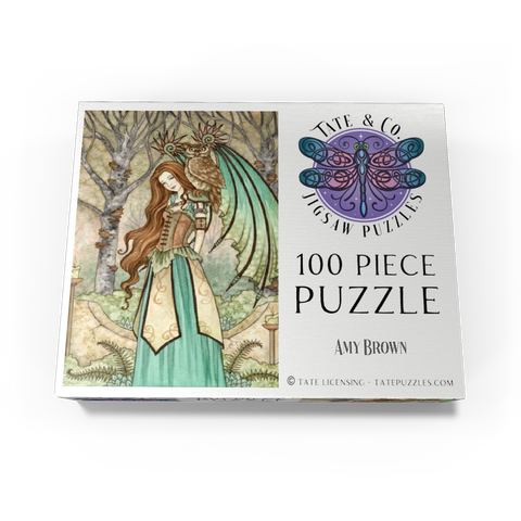 Garden of wisdom Fairy - Amy Brown 100 Jigsaw Puzzle box view3