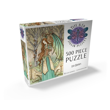 Garden of wisdom Fairy - Amy Brown 500 Jigsaw Puzzle box view2