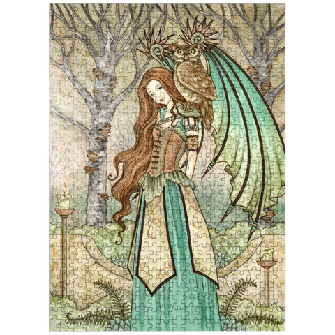 puzzleplate Garden of wisdom Fairy - Amy Brown 500 Jigsaw Puzzle