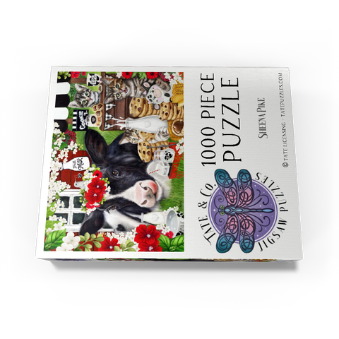 Cookies and Milk Cow and Kitties - Sheena Pike 1000 Jigsaw Puzzle box view3