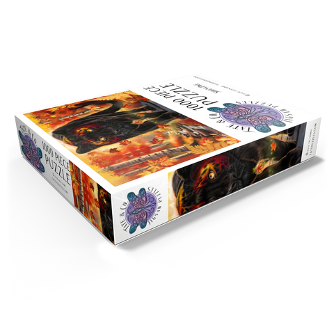 Autumn Guardian Panther - Sheena Pike 1000 Jigsaw Puzzle box view1