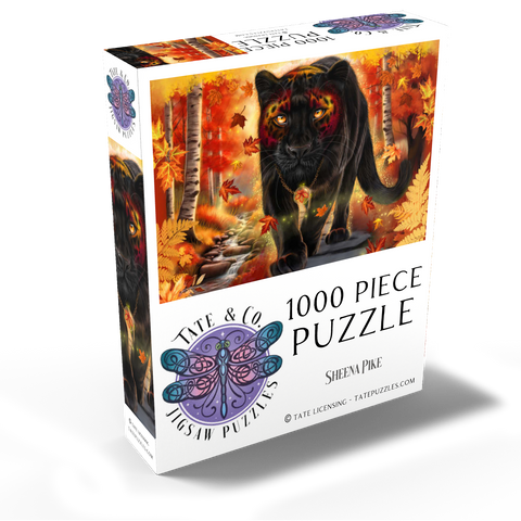 Autumn Guardian Panther - Sheena Pike 1000 Jigsaw Puzzle box view2