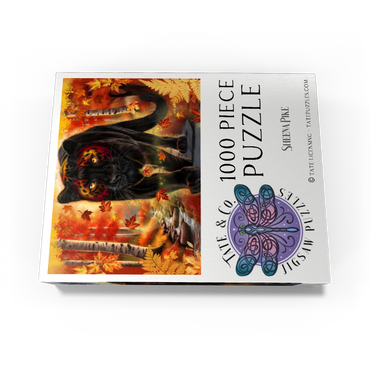 Autumn Guardian Panther - Sheena Pike 1000 Jigsaw Puzzle box view3