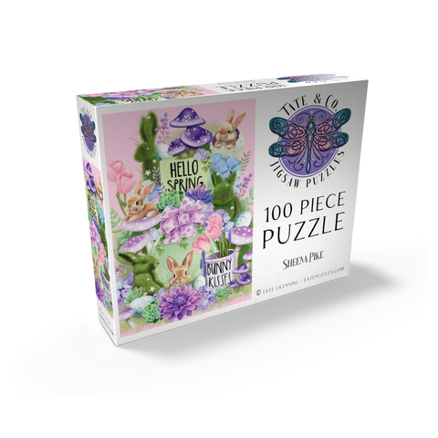 Spring Bunny Bounty Easter - Sheena Pike 100 Jigsaw Puzzle box view2