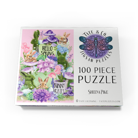 Spring Bunny Bounty Easter - Sheena Pike 100 Jigsaw Puzzle box view3