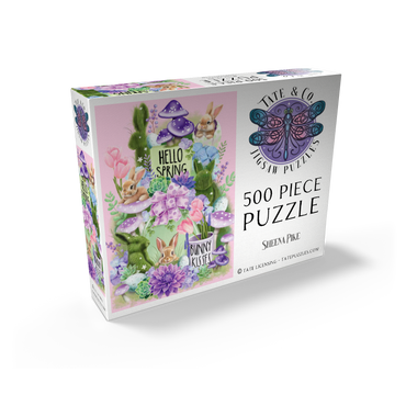 Spring Bunny Bounty Easter - Sheena Pike 500 Jigsaw Puzzle box view2