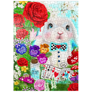 puzzleplate The White Rabbit - Sheena Pike 500 Jigsaw Puzzle