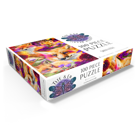 DayDream Red Fox in Forest - Sheena Pike 100 Jigsaw Puzzle box view1