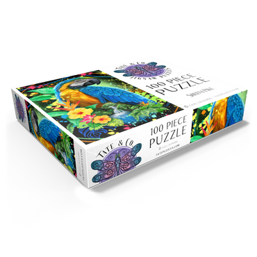 Blue Macaw Animal Spirit - Sheena Pike 100 Jigsaw Puzzle box view1