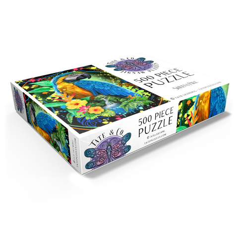 Blue Macaw Animal Spirit - Sheena Pike 500 Jigsaw Puzzle box view1