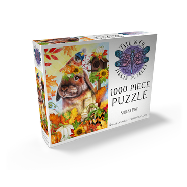 Autumn Greetings Bunny - Sheena Pike 1000 Jigsaw Puzzle box view2