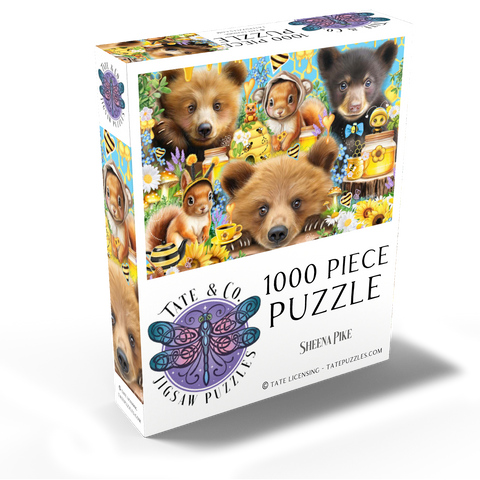 Bees and Honey Bears - Sheena Pike 1000 Jigsaw Puzzle box view2