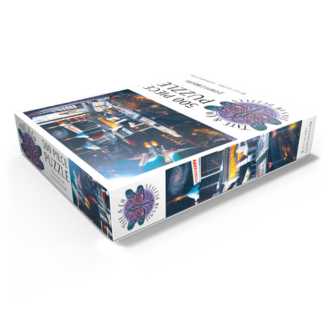 Space Station Landing Bay - Anthony Christou 500 Jigsaw Puzzle box view1