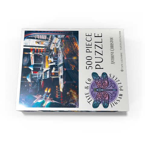 Space Station Landing Bay - Anthony Christou 500 Jigsaw Puzzle box view3