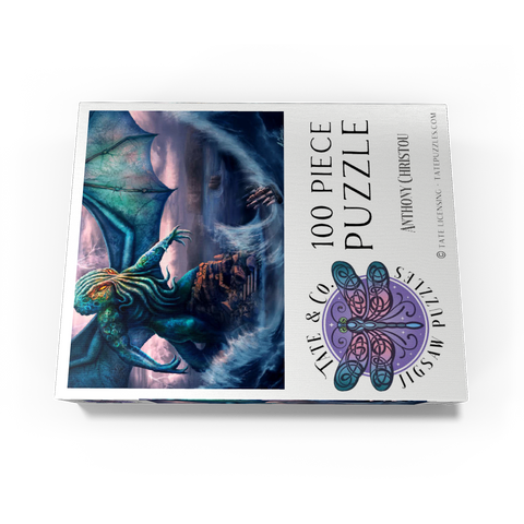 Cthulu Lovecraft Horror - Anthony Christou 100 Jigsaw Puzzle box view3
