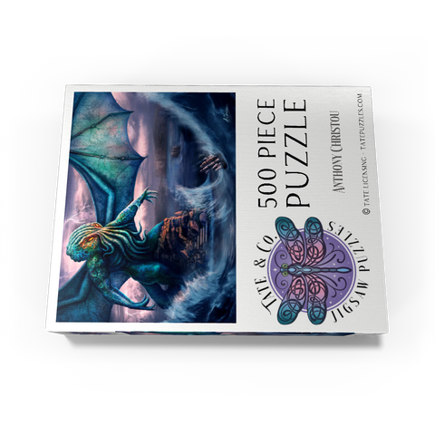 Cthulu Lovecraft Horror - Anthony Christou 500 Jigsaw Puzzle box view3