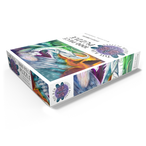 Furry Cute dragon - Anthony Christou 1000 Jigsaw Puzzle box view1