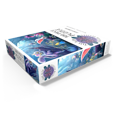 Alice in Wonderland & Cheshire Cat - Anthony Christou 500 Jigsaw Puzzle box view1