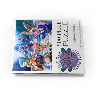 Alice in Wonderland Tea Party - Anthony Christou 500 Jigsaw Puzzle box view3