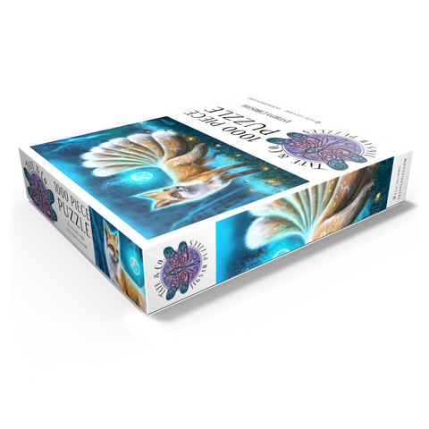 Kitsune Japanese fox -Anthony Christou 1000 Jigsaw Puzzle box view1
